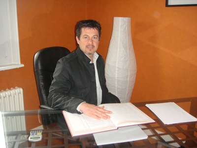 Luc Saunois, directeur commercial de l'agence immobilliere C2i Metz