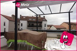 Appartement trois chambres avec terrasse à vendre à Woippy village avec l'Agence-c2i-Metz