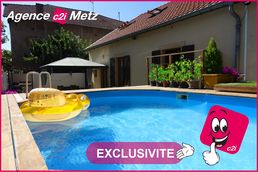 Maison de ville avec piscine et 6 chambres à vendre à Woippy Village avec Agence-c2i-Metz